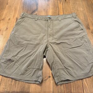 Arborwear Shorts Mens 40 Brown Nylon Cargo Pockets Utility Work Outdoor Durable